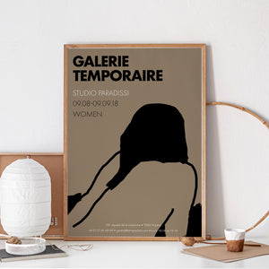 Galerie Temporaire 12 Open Edition Art Print by Eleni Psyllaki of Studio Paradissi